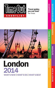 Time Out Shortlist London 2014 