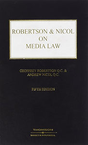 Robertson & Nicol on Media Law 