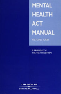 Mental Health Act Manual 