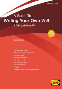 A Guide to Writing Your Own Will 