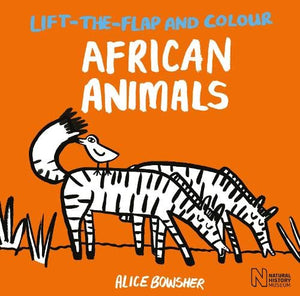 Lift-the-flap and Colour African Animals 