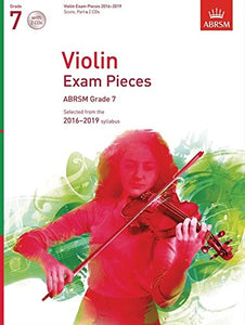 Violin Exam Pieces 2016-2019, ABRSM Grade 7, Score, Part & 2 CDs 