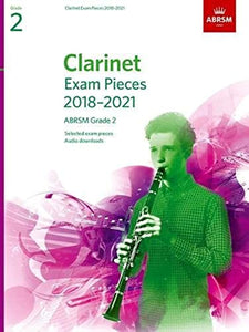 Clarinet Exam Pieces 2018-2021, ABRSM Grade 2 