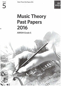 Music Theory Past Papers 2016, ABRSM Grade 5 