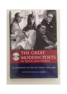 THE GREAT MODERN POETS In Their Own Words-Best Poetry Since 1900 - Book & CD 