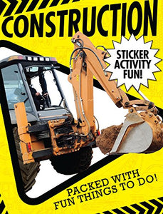 Construction Sticker Activity Fun 