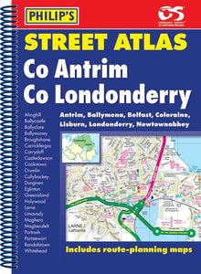 Philip's Street Atlas Co. Antrim and Co. Londonderry 