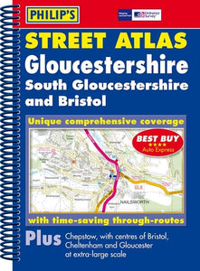 Philip's Street Atlas Gloucestershire and Bristol 