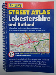 Philip's Street Atlas Leicestershire and Rutland 