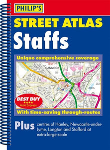 Philip's Street Atlas Staffordshire 