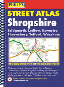 Philip's Street Atlas Shropshire and Telford 