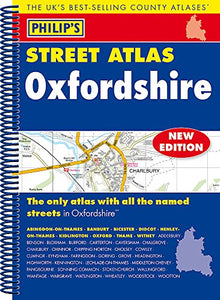 Philip's Street Atlas Oxfordshire 5ED Spiral (New Edition) 