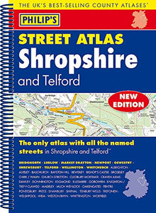 Philip's Street Atlas Shropshire and Telford 