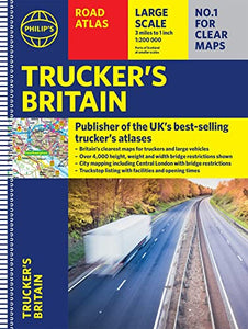 Philip's Trucker's Road Atlas of Britain 