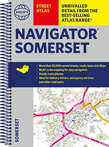 Philip's Street Atlas Navigator Somerset 