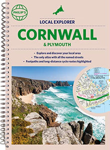 Philip's Local Explorer Street Atlas Cornwall & Plymouth 