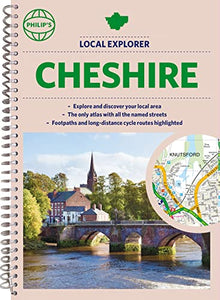 Philip's Local Explorer Street Atlas Cheshire 