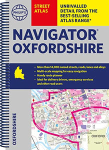 Philip's Navigator Street Atlas Oxfordshire 