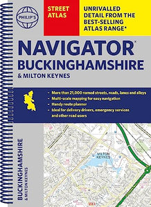 Philip's Navigator Street Atlas Buckinghamshire and Milton Keynes 