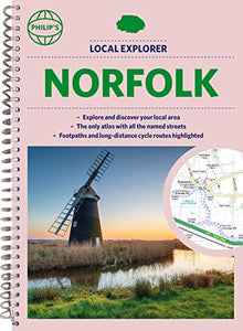 Philip's Local Explorer Street Atlas Norfolk 