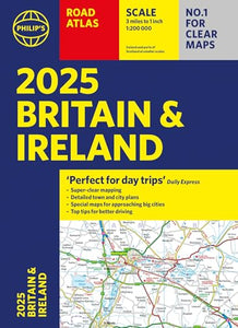 2025 Philip's Road Atlas Britain and Ireland 