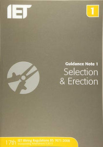 Guidance Note 1: Selection & Erection 