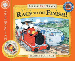 Little Red Trains Race to the Finish 