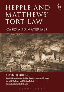 Hepple and Matthews' Tort Law 