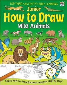 Junior How to Draw Wild Animals 