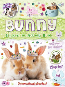 Fluffy Friends Bunny Press Out Sticker Activity 