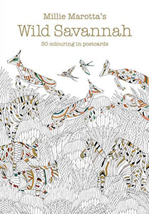 Millie Marotta's Wild Savannah Postcard Book 