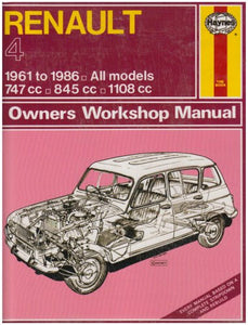 Renault 4 1961-86 Owner's Workshop Manual 