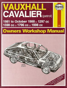 Vauxhall Cavalier 1981-88 Owner's Workshop Manual 