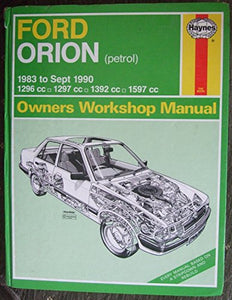 Ford Orion (Petrol) 1983-90 Owner's Workshop Manual 