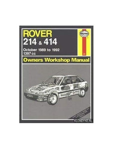 Rover 214 and 414 Owners Workshop Manual 