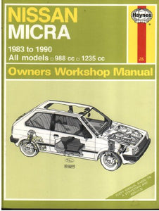 Nissan Micra Owner's Workshop Manual 