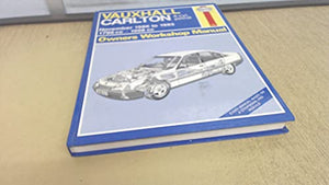 Vauxhall Carlton Owner's Workshop Manual 