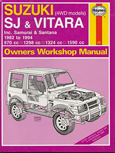 Suzuki SJ410/SJ413 and Vitara Owner's Workshop Manual 