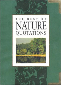 Best of Nature Quotations 