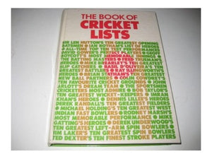 Book of Cricket Lists 