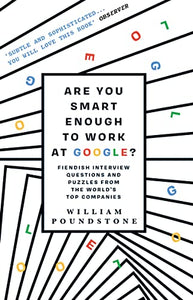 Are You Smart Enough to Work at Google? 