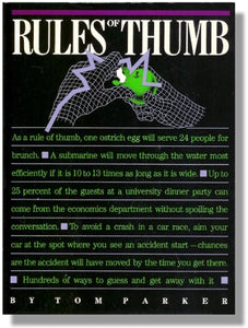 Rules of the Thumb 