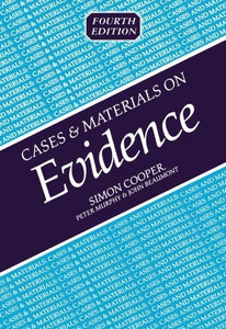 Cases and Materials on Evidence 