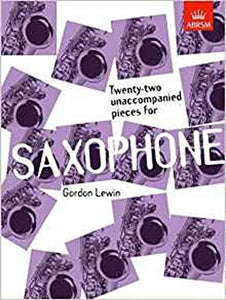 Twenty-two Unaccompanied Pieces for Saxophone 