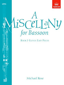 A Miscellany for Bassoon, Book I 