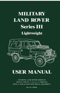 Land Rover Series 3 Military Lightweight Handbook 