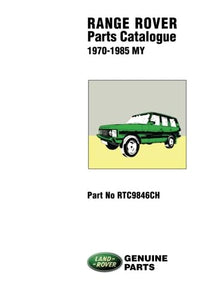 Range Rover 1970-85 Parts Catalogue 