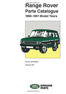 Range Rover Parts Catalogue 1986-1991 