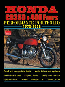 Honda CB 350 and 400 Fours, 1972-78 