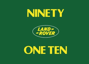 Land Rover 90 and 110 Handbook 